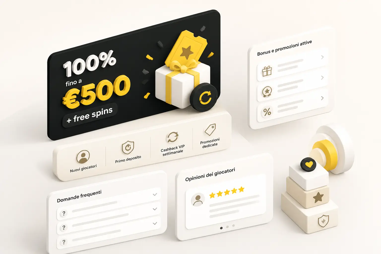 Boomerang Bet Bonus: Benvenuto Fino a €500 + 200 Free Spin visual guide for Boomerang Casino